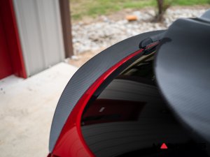 Alfa Romeo Stelvio Rear Spoiler - Carbon Fiber - Mid Spoiler